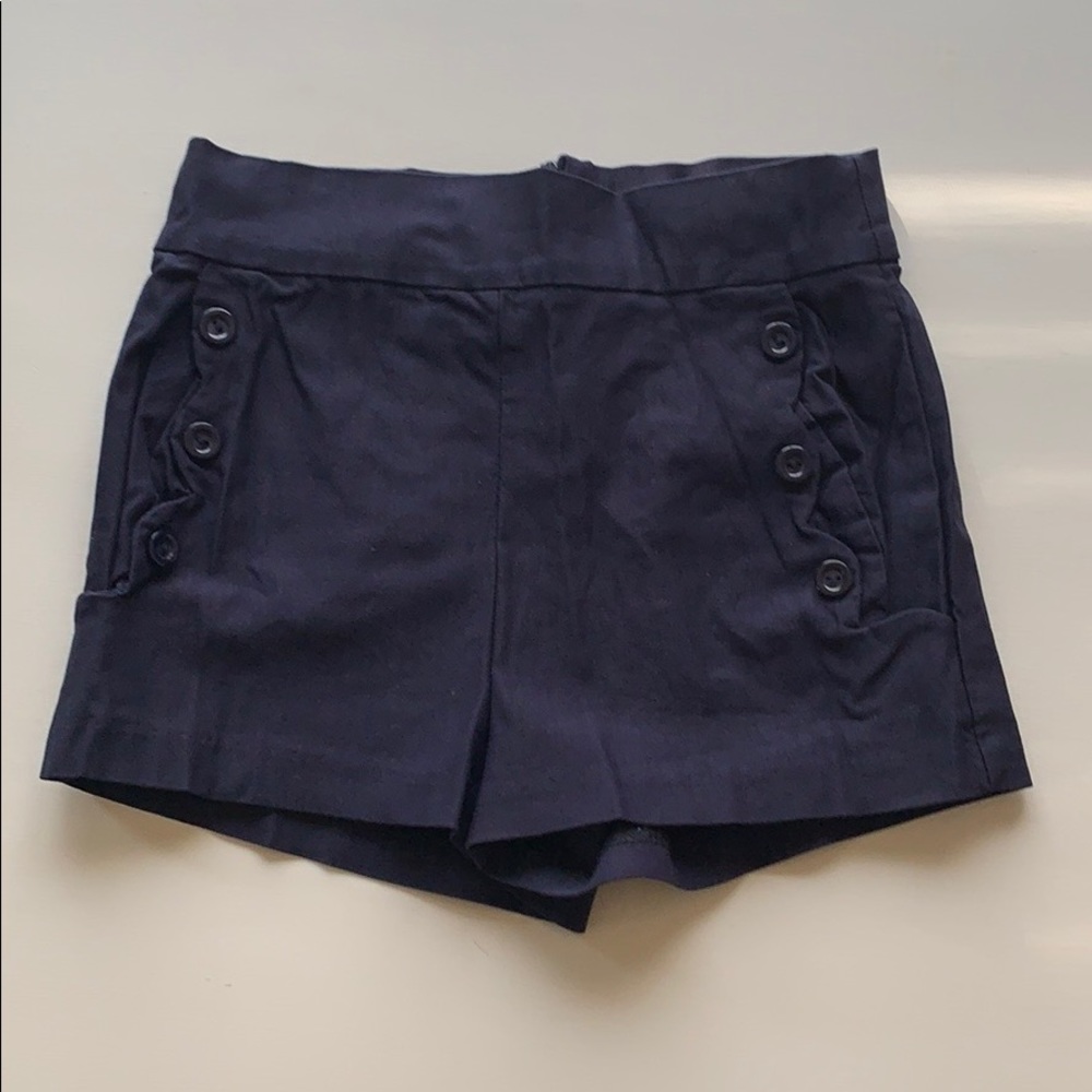 High waisted shorts